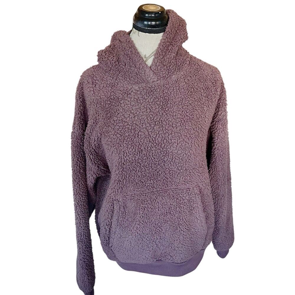 American Eagle Women’s Hoodie Fuzzy Sweater Pullover Sz XS Cozy Winter Skiing - Picture 2 of 16